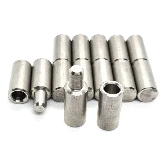 Jgo. De 6 Bisagras De Barril O Tubular Inox  De 1/2 