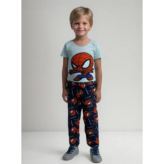 Pijama Remera Pantalón Largo Personaje Niño Niña Sheli 3425