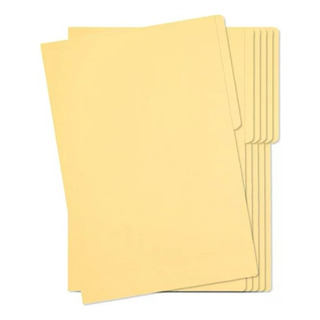 Folder Tamaño Oficio Colores Claros Paquete C/100 Pz Folder Tamaño Oficio Colores Claros Paquete C/100 Pz
