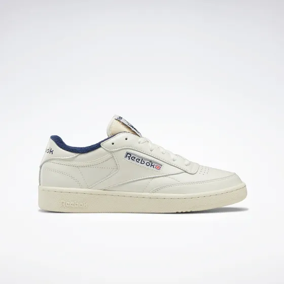 Zapatillas Reebok Club C 85 Vintage Blanco Y Azul Unisex