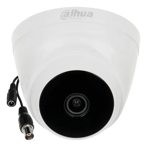 Cámara de seguridad Dahua DH-HAC-T1A21N Cooper con resolución 2MP visión nocturna incluida Color Blanco