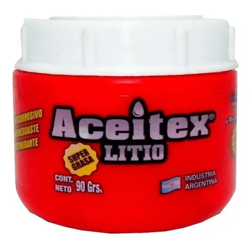 Grasa De Litio / 90 Gr / Aceitex