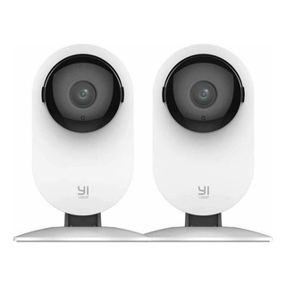 Yi Cámara Para El Hogar De 2 Piezas 1080p Sistema De Segurid Yi Cámara Para El Hogar De 2 Piezas 1080p Sistema De Segurid