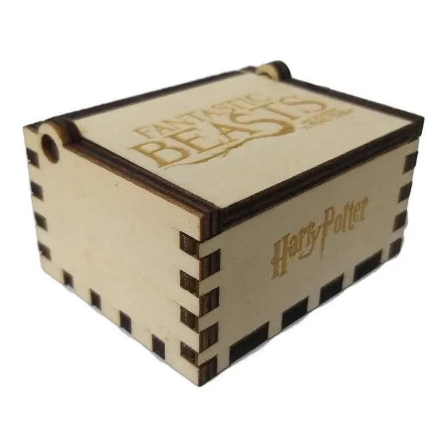 Caja Musical Harry Potter Animales Fantasticos Manivela