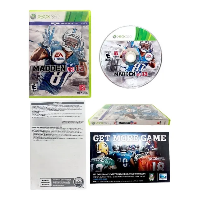 Madden Nfl 13 Xbox 360 (Reacondicionado)