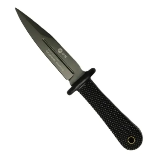 Navaja K25 Mini Botero Albainox Con Funda Rigida 7.5cm Color Negro
