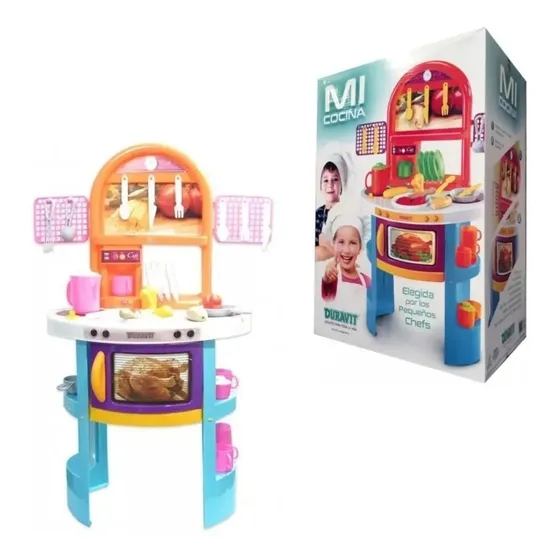 Cocina Grande Infantil Con Horno Y Accesorios