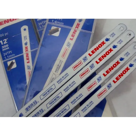 Hojas De Segueta Lenox 24 Tpi Original. 