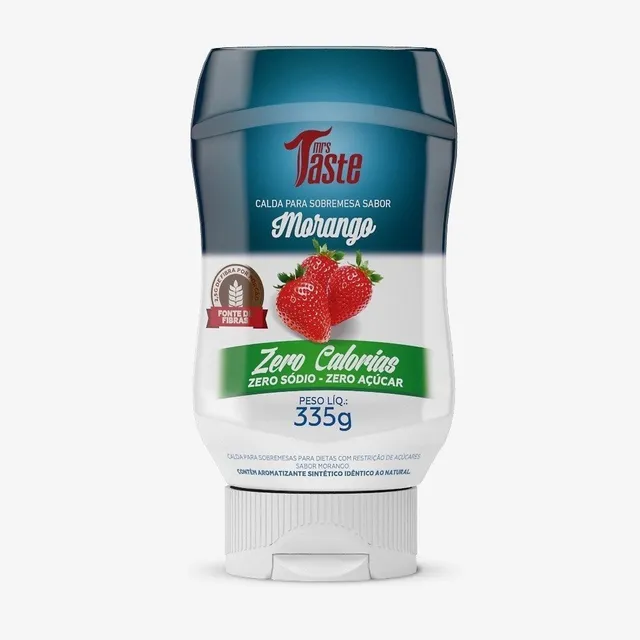 Salsa Dulce 335 Gr Mrs Taste Cero Calorías Sin Azúcar