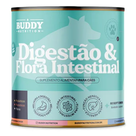 Suplemento Alimentar Pré-bióticos E Probióticos P/ Cães Buddy Nutrition