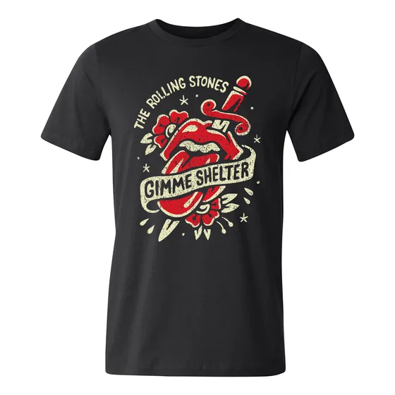 Remera Rolling Stones Gimme Shelter Algodón