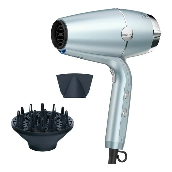 Secador De Cabello Conair Infinitipro Smoothwrap Azul