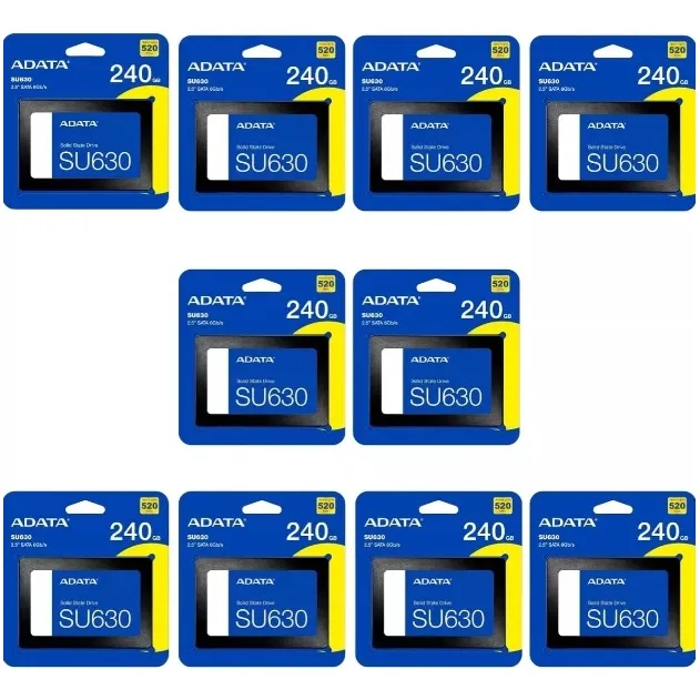 15pz Adata Ssd Su630 240gb Unidad De Estado Solido Sata 2.5