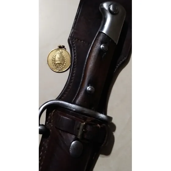 Antigua Bayoneta Mauser Modelo 1909. Ojo Pegado. Daga. Sable