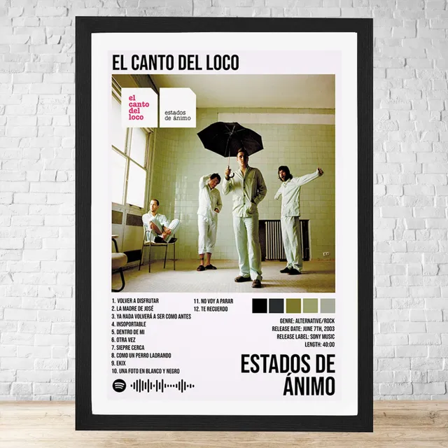 Cuadro El Canto Del Loco Estados De Ánimo 30x40 Cm C174
