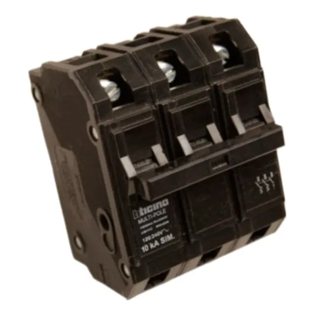Breaker Trifásico Bticino 3x90 Amp Nuevo Superficial 