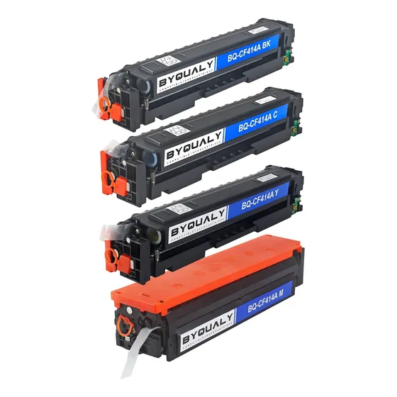 Kit 4 Toner 414a Byqualy P/ Impressoras M454 M479 Sem Chip