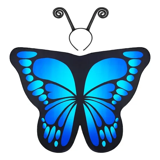 Disfraz De Mariposa Para Mujer, Alas, Adultos, Capa De Hadas