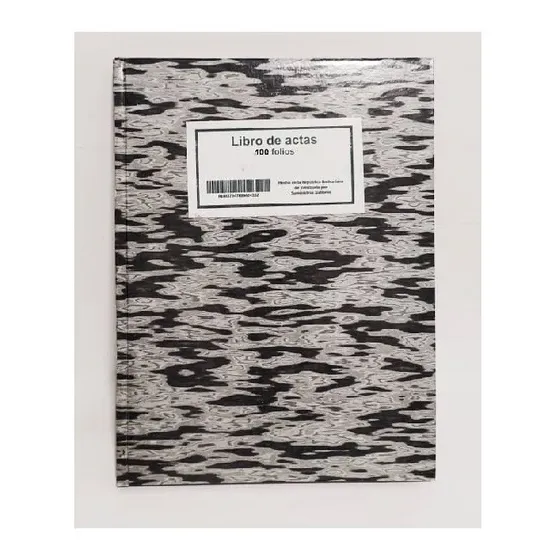 Libro De Acta 100 Folios 