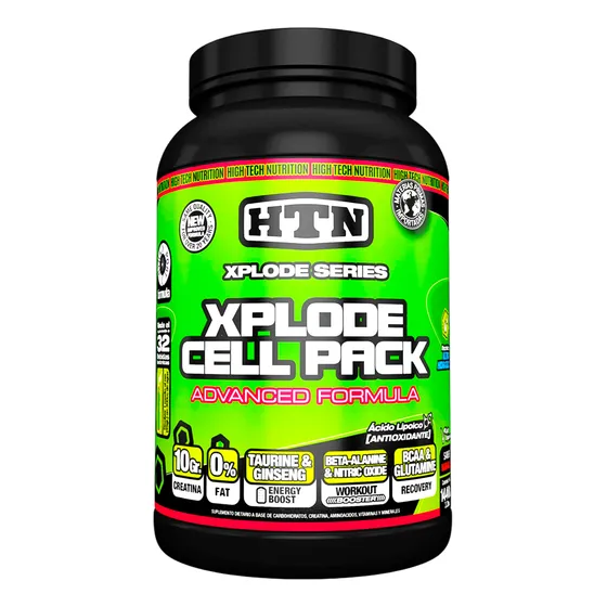 Xplode Cell Pack 1,44 Kg Htn Creatina Bcaa Glutamina Taurina