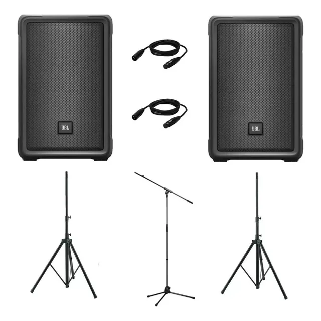 Kit Audio Jbl Irx112bt + Mezcladora + Micro + Envío Express