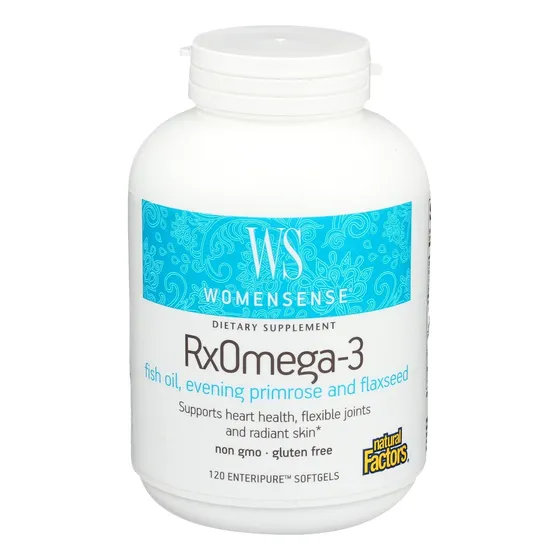 Aceite De Pescado Rxomega-3 De Womensense De Natural Factors