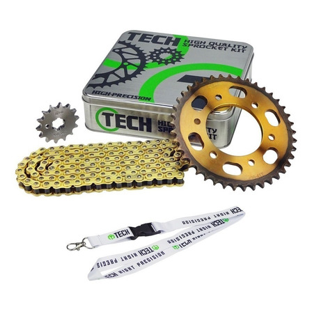 Kit Transmision Yamaha Fz 16 2.0 Fi Cadena Reforzada Tech Kit Transmision Yamaha Fz 16 2.0 Fi Cadena Reforzada Tech