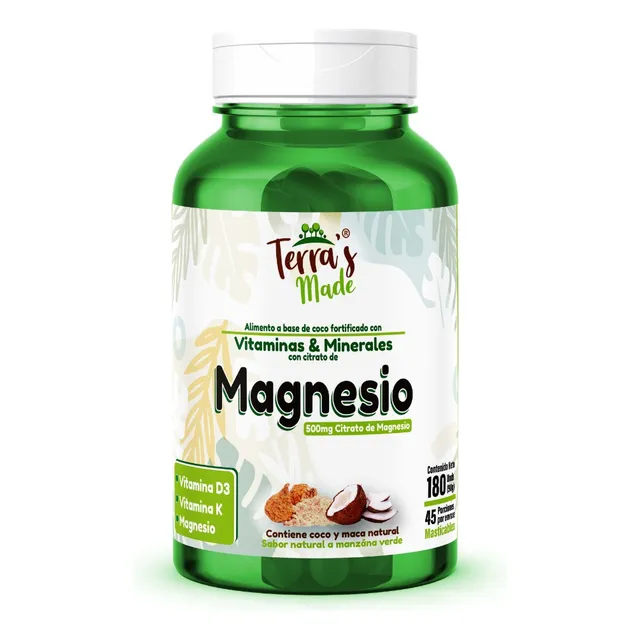 Magnesio + Vitamina D3 + K 180tabs - Unidad a $247