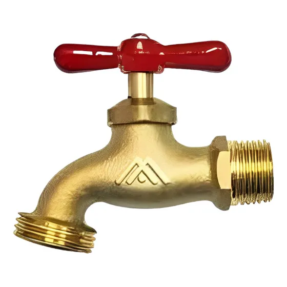 Llave De Agua 1/2 Bronce Con Pico Mayor Y Detal Oferta 