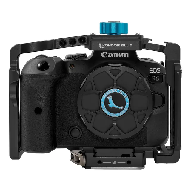 Kondor Blue R5 R6 Arca Full Cage Mango Superior Para Canon