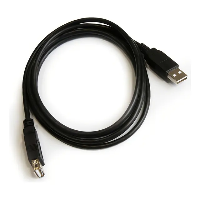 Cable Usb 2.0 Getttech , Usb 2.0 A Mini B De 5 Pines Para Cámara, 1.5 Metros Color Negro, Jl-3510