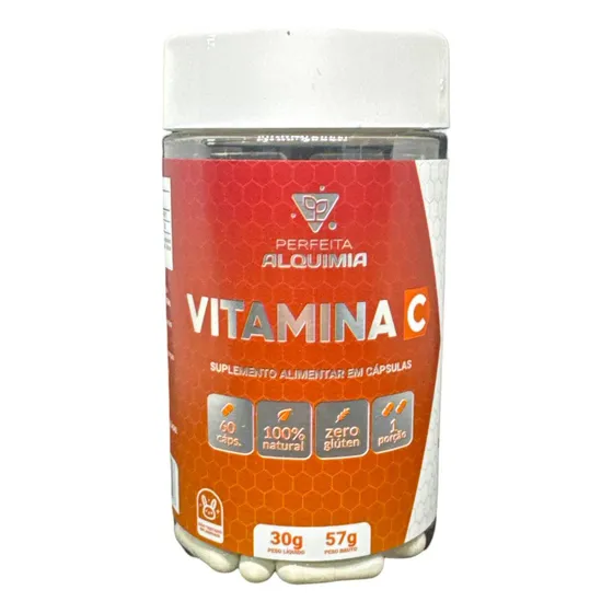 Vitamina C Fortalece El Sistema Inmunológico 60 Capsulas