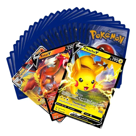 50 Cards(sem Repetir)+pacote De 5 Cartas+1 V Ou Gx (sortido)