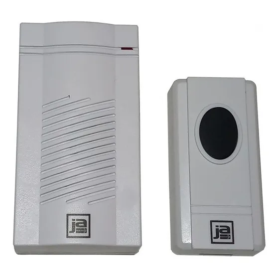 Timbre para puerta JA JA-1677 inalámbrico blanco