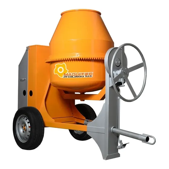 Mezcladora De 2 Bultos - Gasolina Eco 9hp