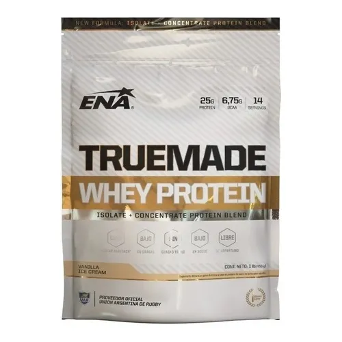True Made Whey Protein Ena X453g Isolate Concent V/sabores 
