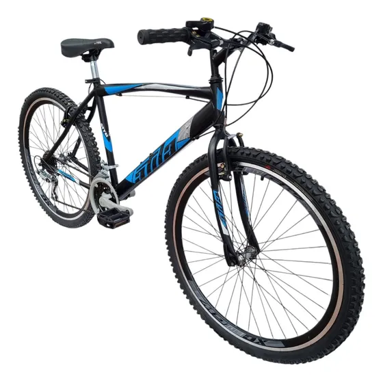 Bicicleta Todo Terreno Atila Rin 26 18 Velocidades Color Negro Frenos V-brakes Mountain Bike