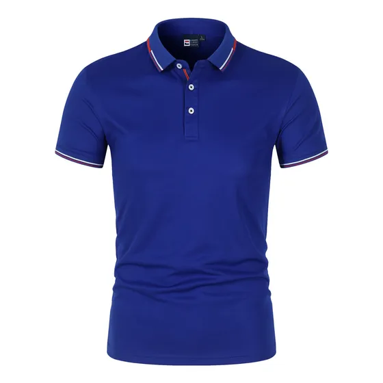 Polo Casual De Manga Corta De Calidad A La Moda