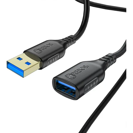 Cabo Extensor Extensão Usb 3.0 3 Metros Macho/fêmea