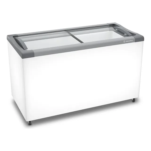 Freezer Congelados Metalfrio Nf40 388lts Vidro Sorvete Top