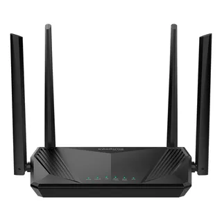 Roteador Wifi 6 Dual Band Mesh Gigabit 4 Antenas Intelbras W6-1500 Cor Preto Roteador Wifi 6 Dual Band Mesh Gigabit 4 Antenas Intelbras W6-1500 Cor Preto