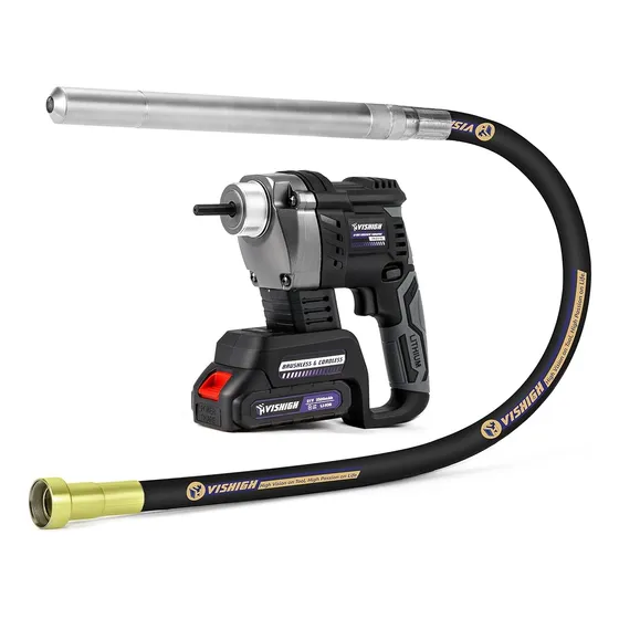 Herramienta Vibratoria Inalámbrica Para Concreto Vishigh 250