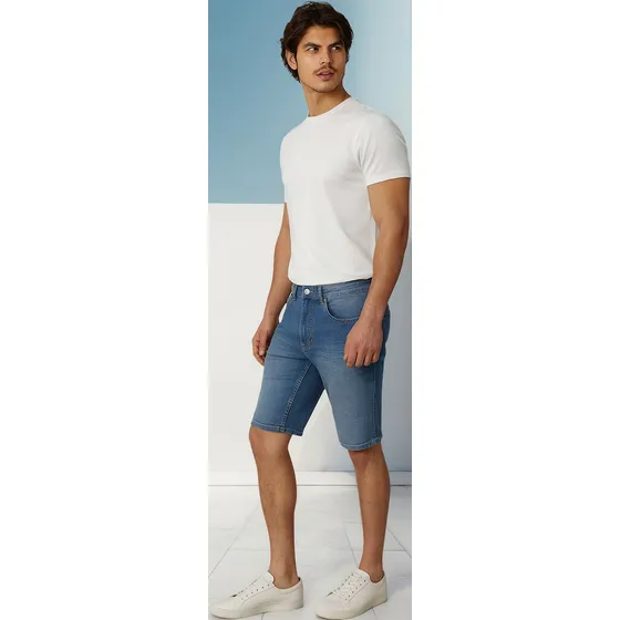 Bermudas Dkny Para Hombre Cap Azul