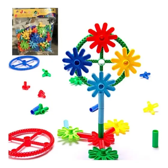 Juguete Juego Construccion 3d Niños Conexión Creativa Didact