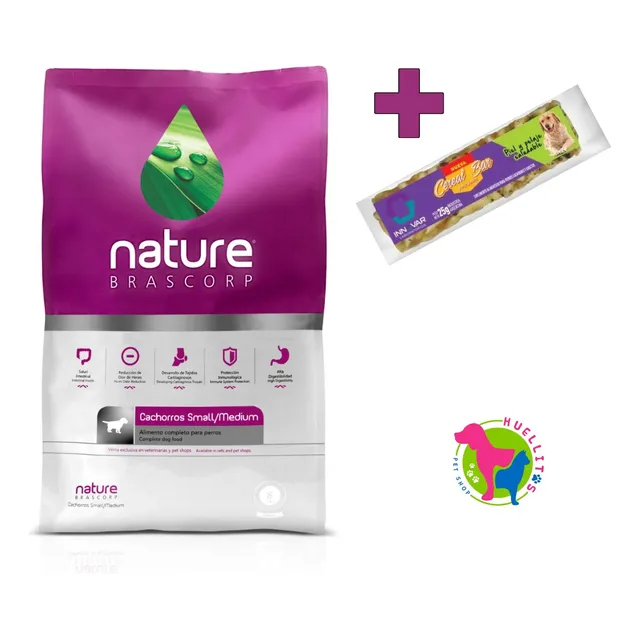 Nature Brascorp Cachorro Small Pequeño Mediano X8kg-e/z/o