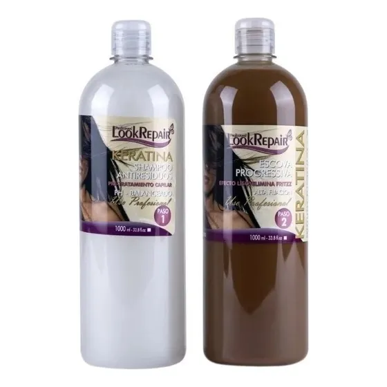 Keratina Alisado Look Repair (2 Pasos) 1.000 Ml