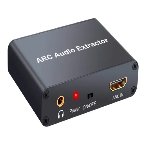 Extractor De Audio Hdmi Arc A Digital Analogico Toslink Rca