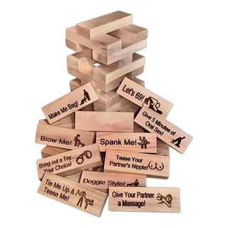 *juego M Super Block Tower, 48 Unidades, Valentine Tumbling *juego M Super Block Tower, 48 Unidades, Valentine Tumbling
