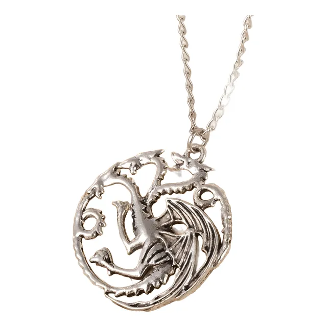 Collar Juego De Tronos Casa Targaryen Dragón Game Thrones M1