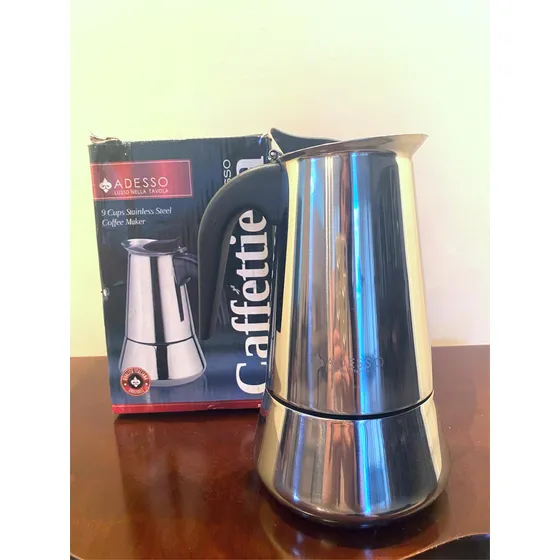 Cafetera Tipo Greca Adesso 9 Tazas